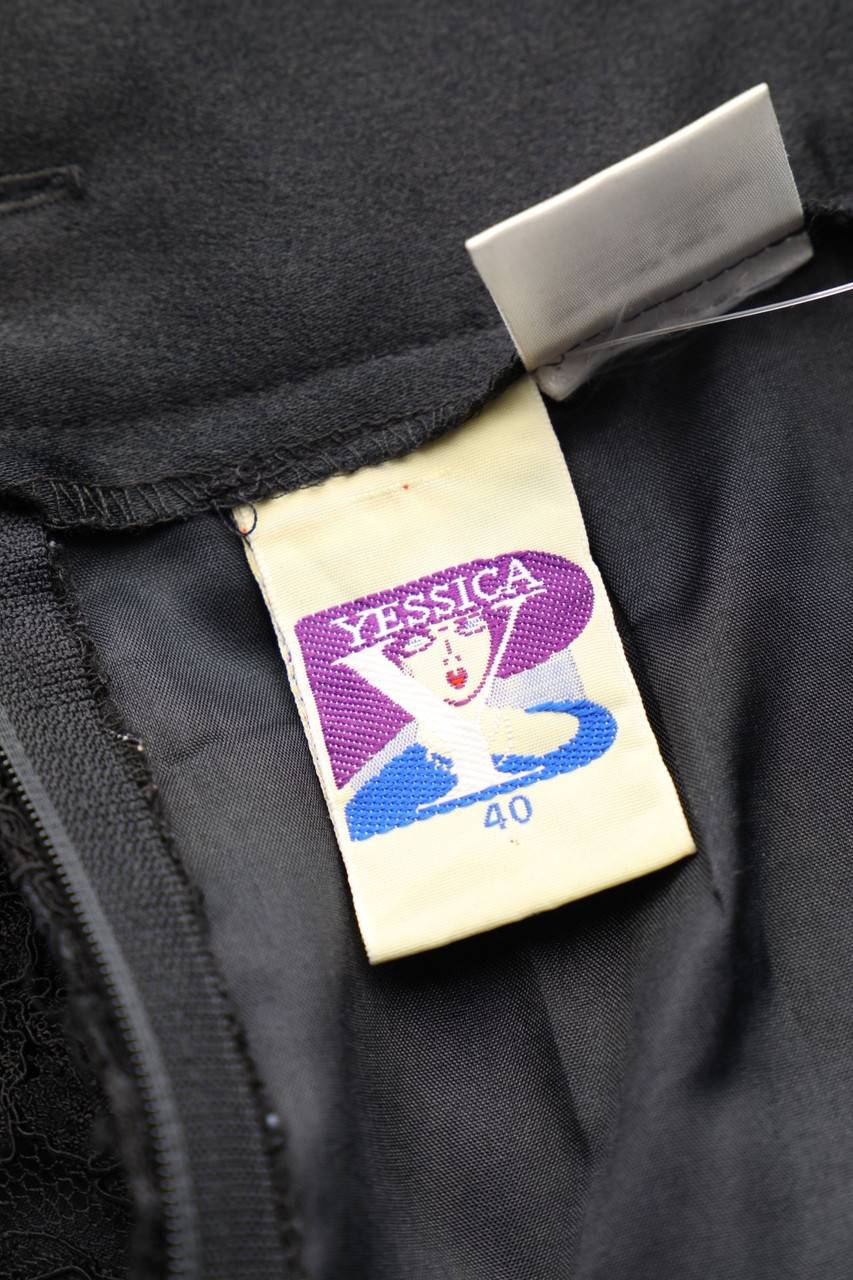 Carou Yessica By C&A Vintage-Spitzen-Rock Mit Schleife