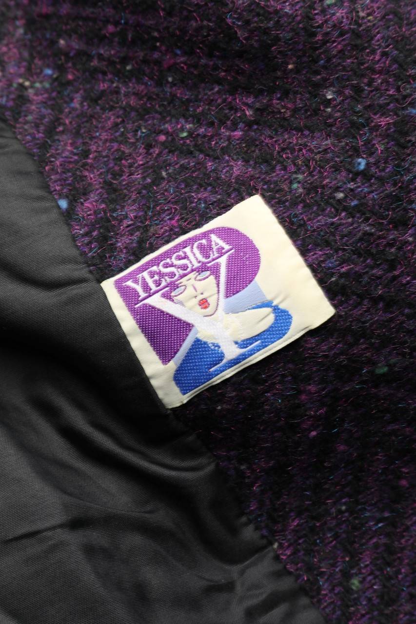 Carou Yessica By C&A Vintage-Zweireiher-Jacke Aus Woll-Mix