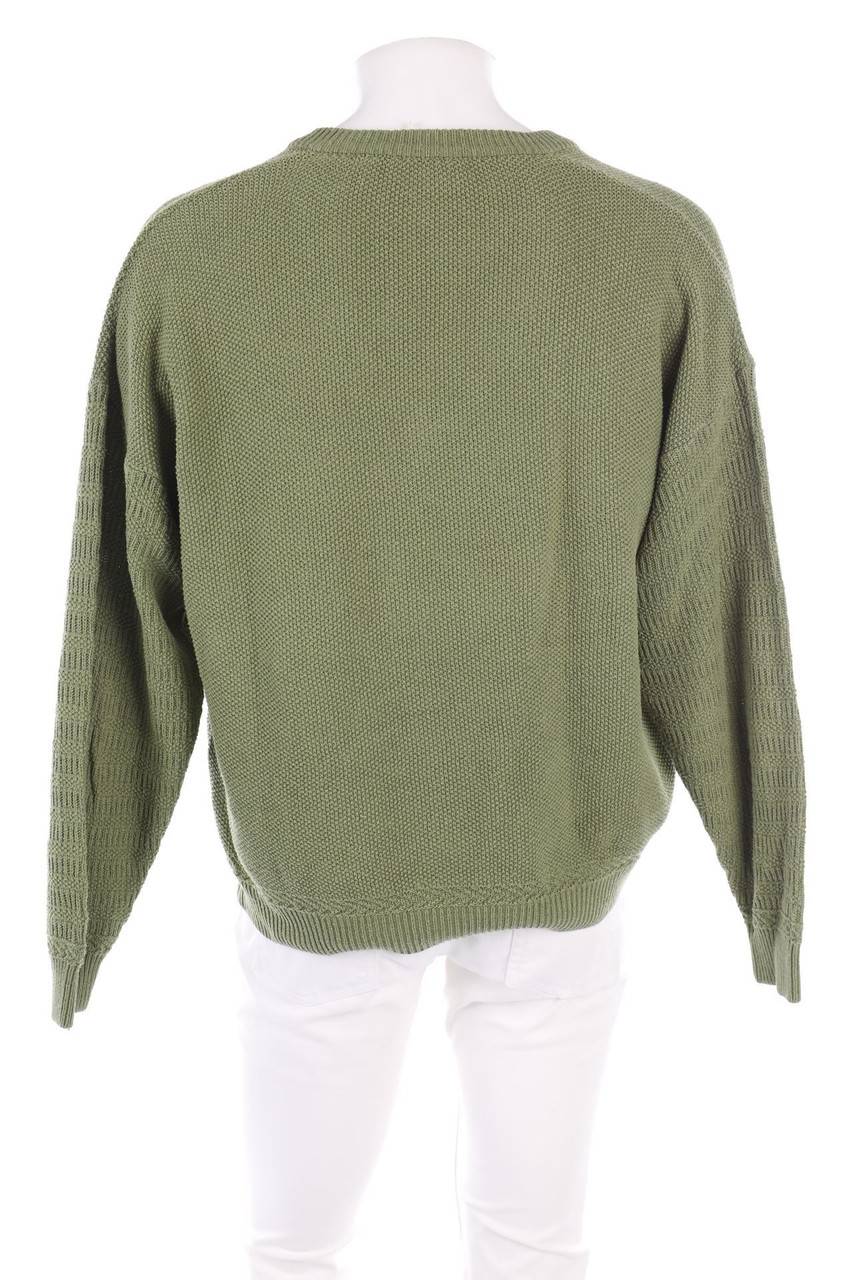 Carou YORN V-Neck-Pullover Mit Geometrischem Muster