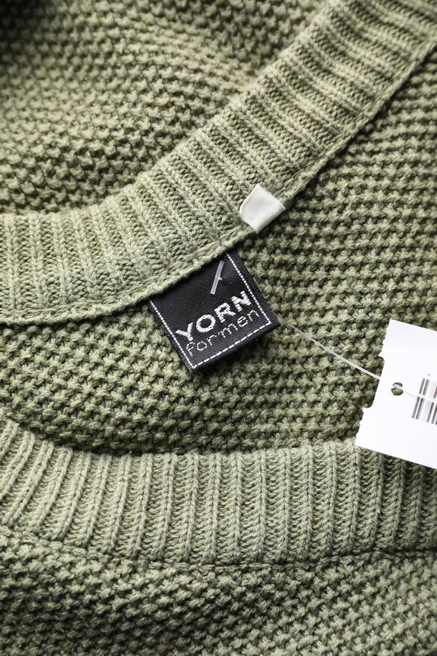 Carou YORN V-Neck-Pullover Mit Geometrischem Muster