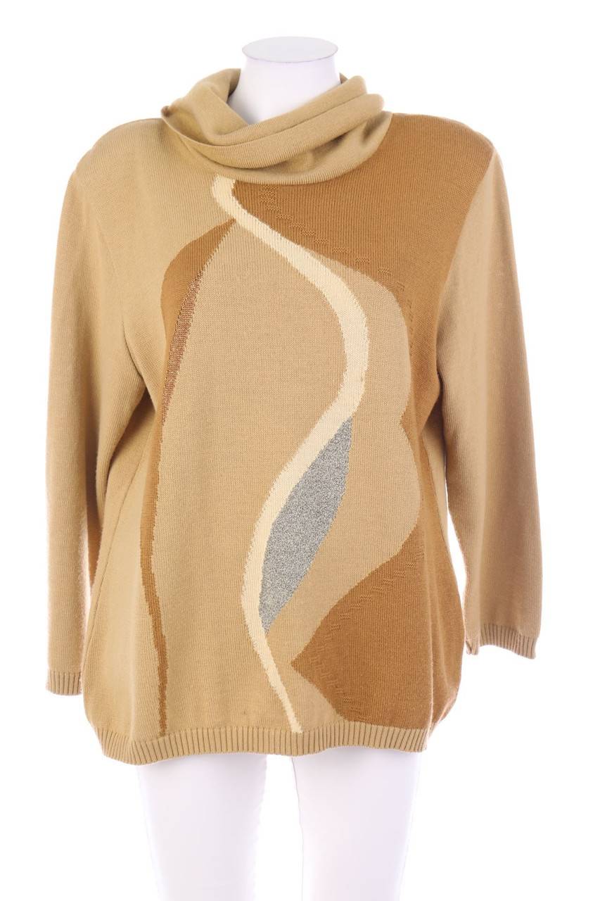 Carou YOUR SIXTH SENSE by C&A Vintage-Strick-Pullover aus Woll-Mix mit Intarsien
