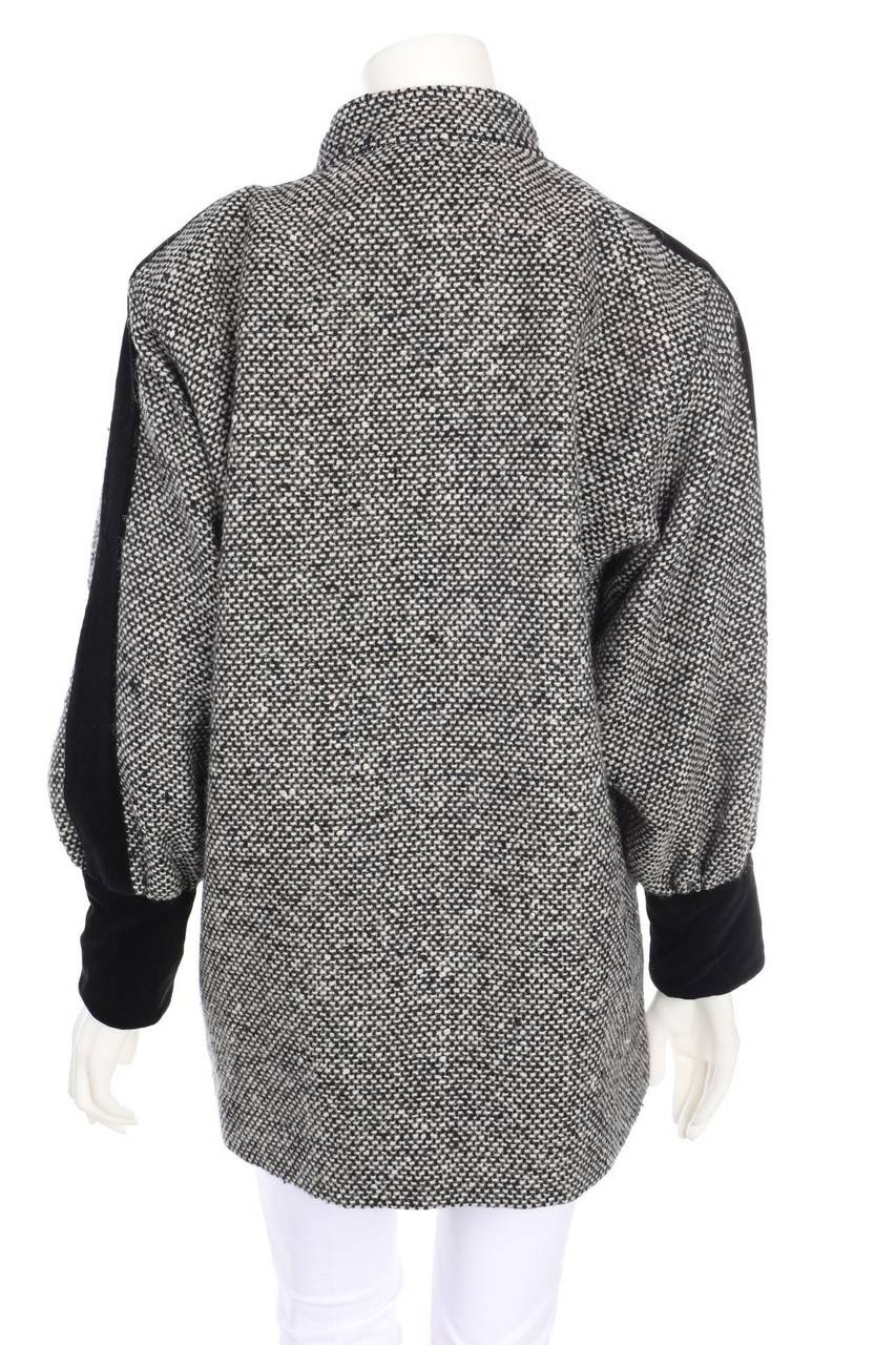 Carou YVES SAINT LAURENT Variation Vintage-Jacke Mit Samt