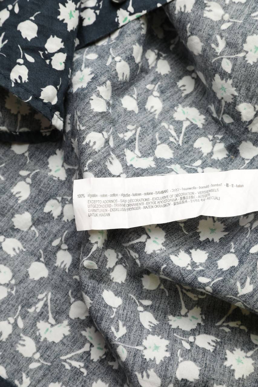 Carou ZARA MAN Button-down-Hemd Aus Baumwolle Mit Floralem Muster