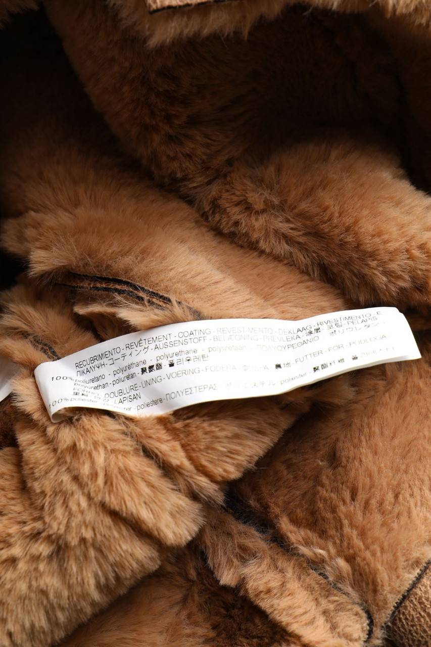 Carou Zara Trafaluc Outerwear Collection Kunstlederjacke Mit Fake Fur-Besatz