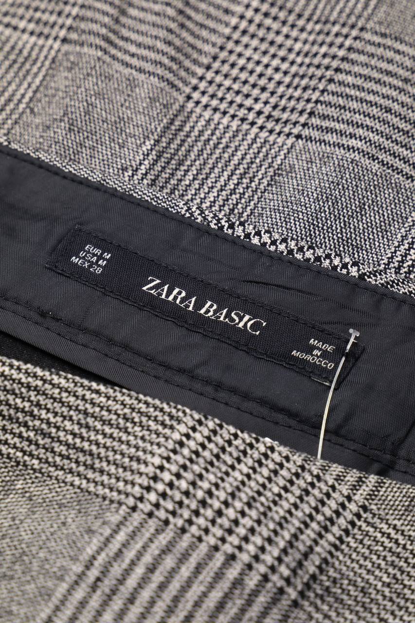 Carou ZARA Wickel-Minirock Im Preppy Style Mit Spitze