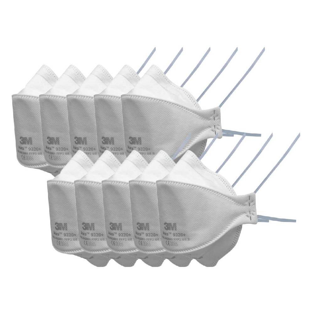 3m 3 M FFP2 mask Aura 9320,10 pieces