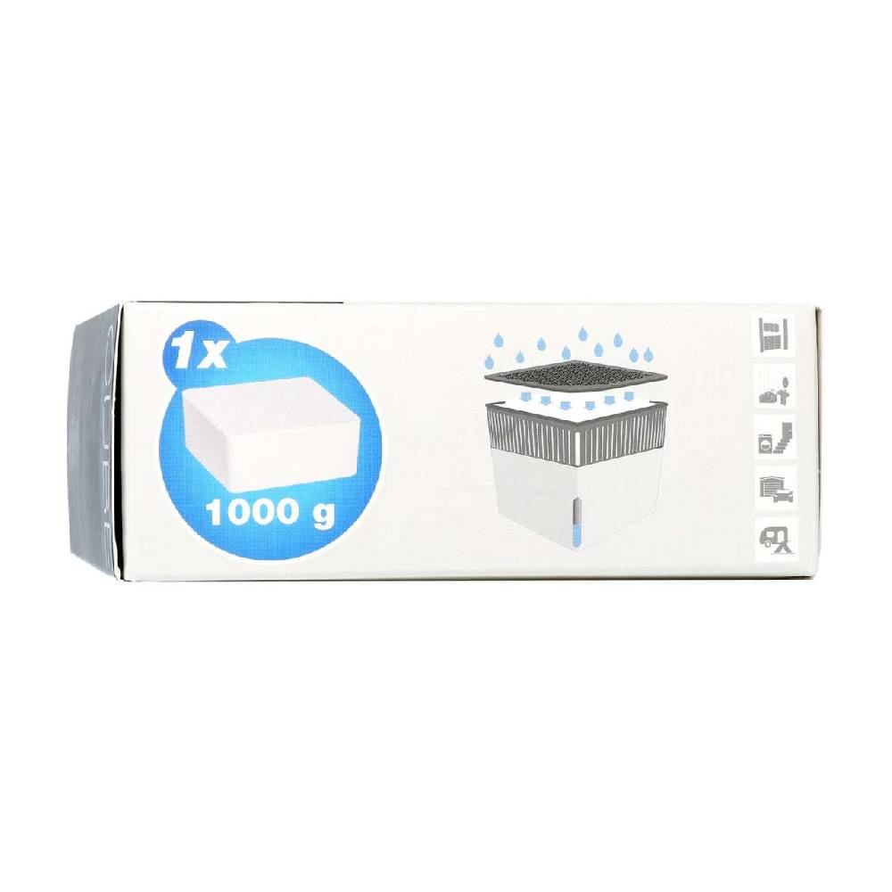 Wenko Air Dehumidifier Refill Pack 1kg - Salt Block For Cube Dehumidifier