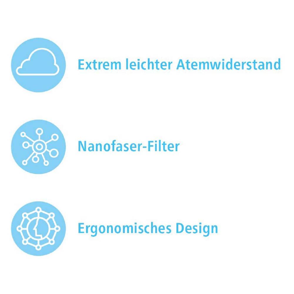 Listing/manufacturer/sSupplier/319 AirQueen FFP2 Breeze Mask White, 10 Pieces