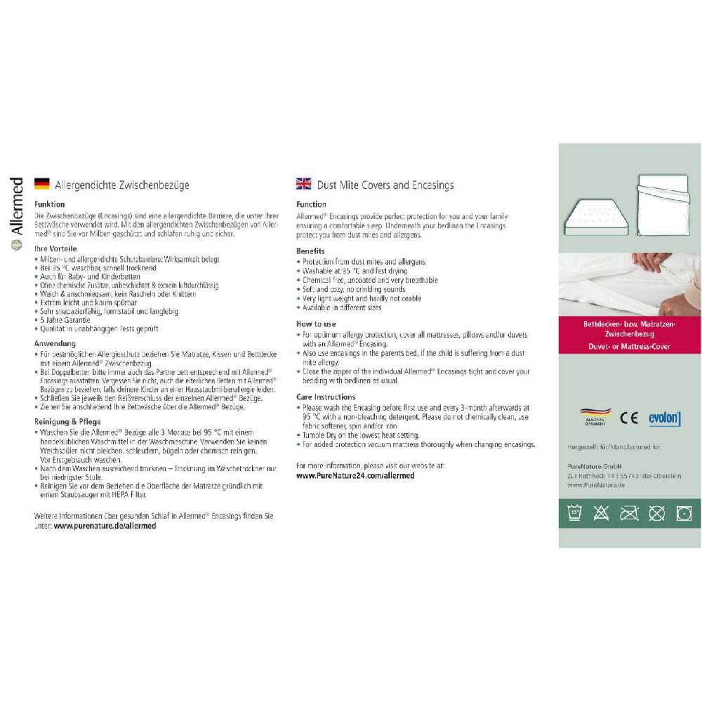 Allermed Anti-allergic Mattress Cover