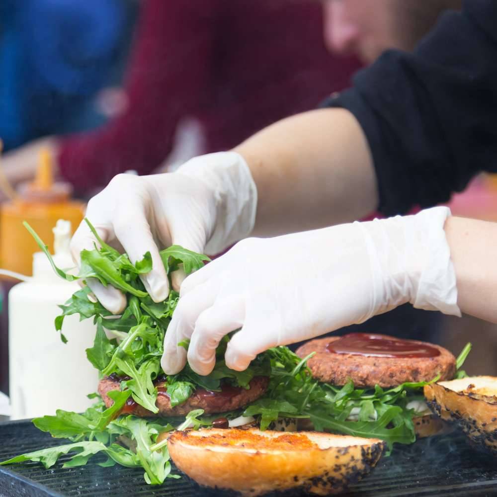 Allermed Allermed Disposable Nitrile Gloves, Powder-free, 100 Pcs