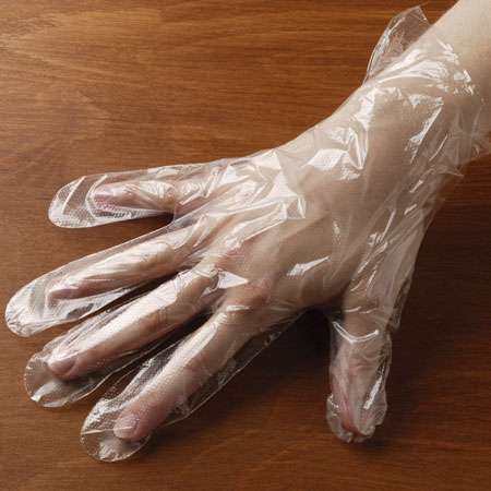 Allermed Disposable Plastic Gloves