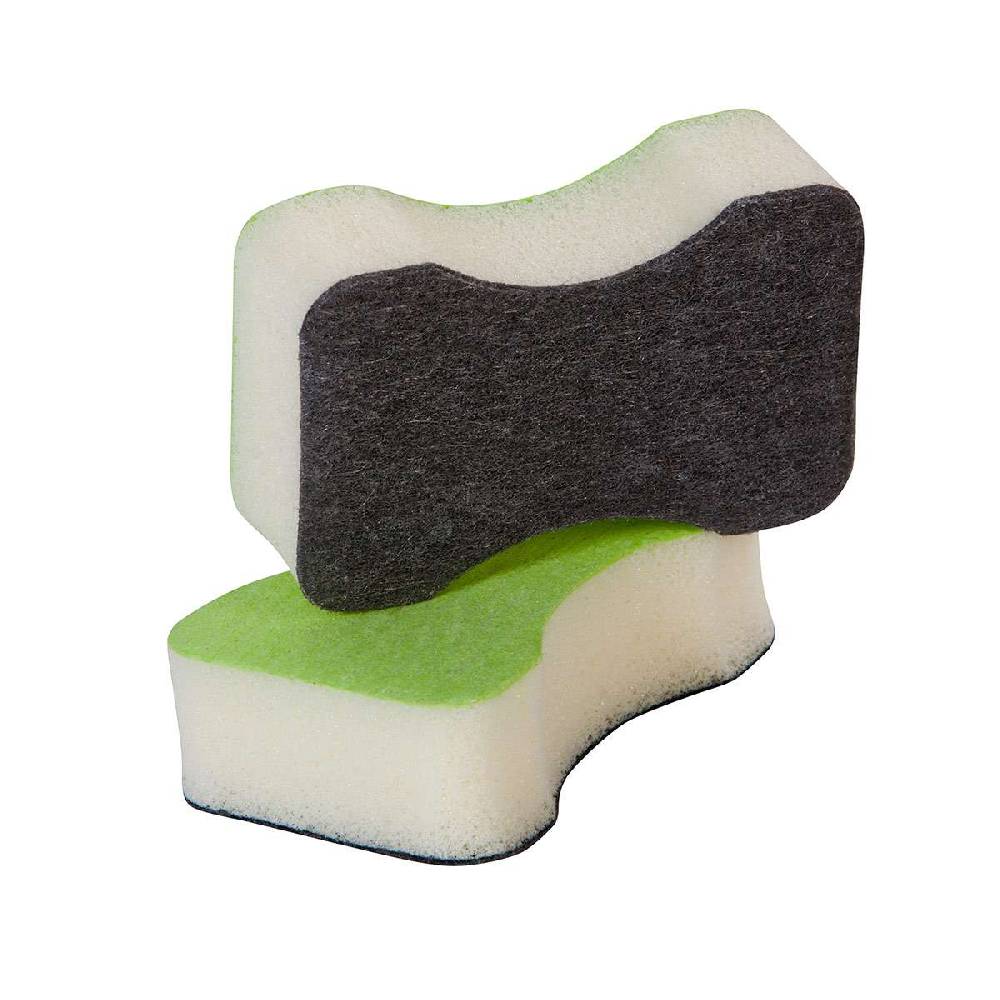 Alma-win AlmaWin Eco Scouring Sponge With Steel Wool & Nut Soap