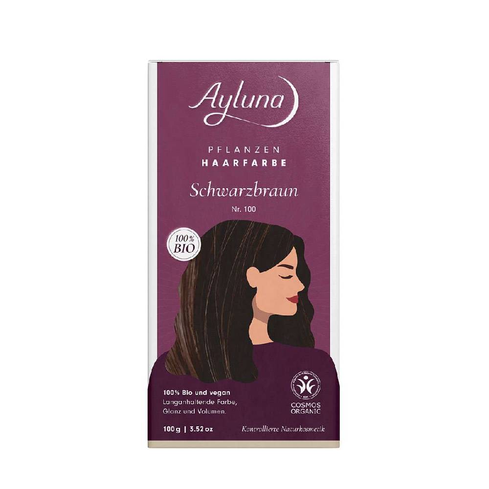 ayluna Ayluna black brown hair color without PPD and PTD