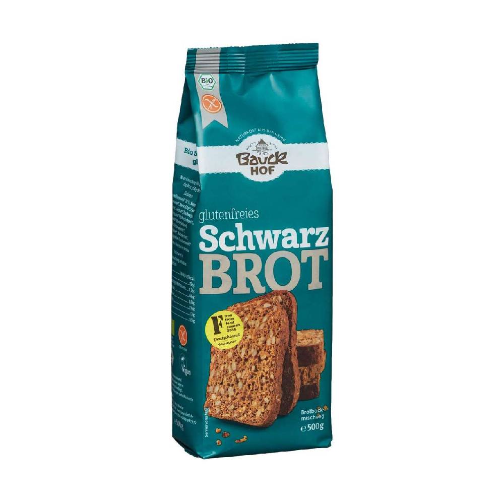 bauckhof Bauck brown bread baking mix gluten-free - 100% vegetable