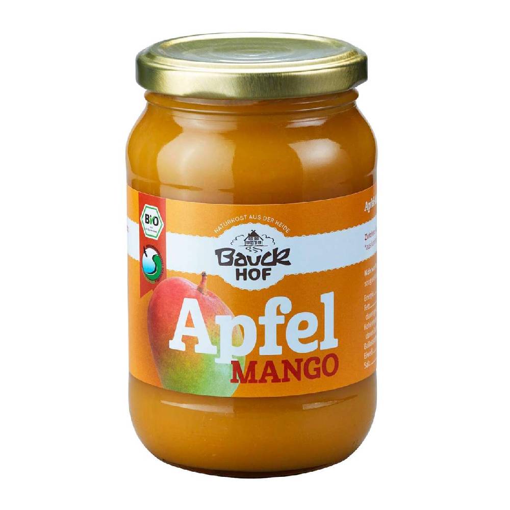 bauckhof Apple Mango Puree Unsweetened