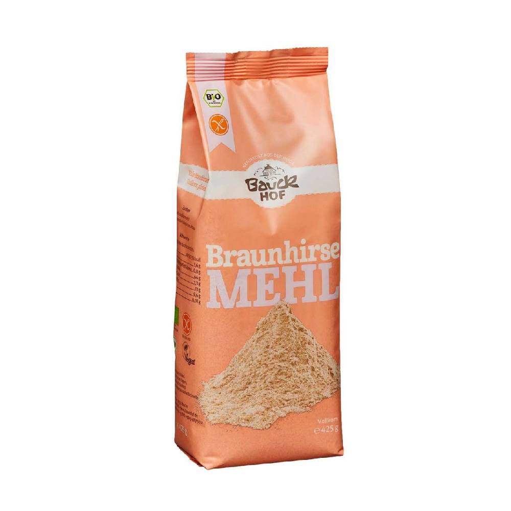 bauckhof Brown Millet Flour gluten-free