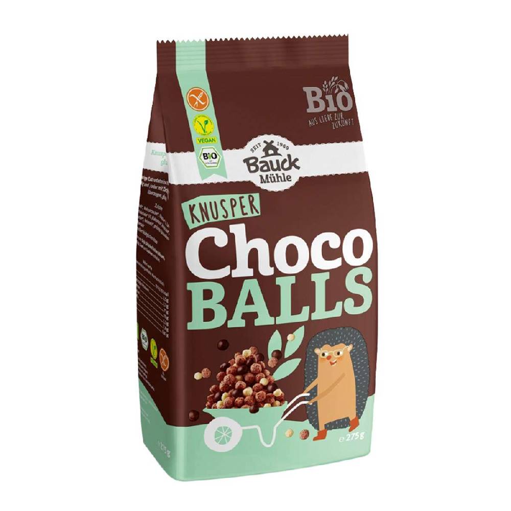 bauckhof Chocolate Crunchy Ball Mix, gluten-free