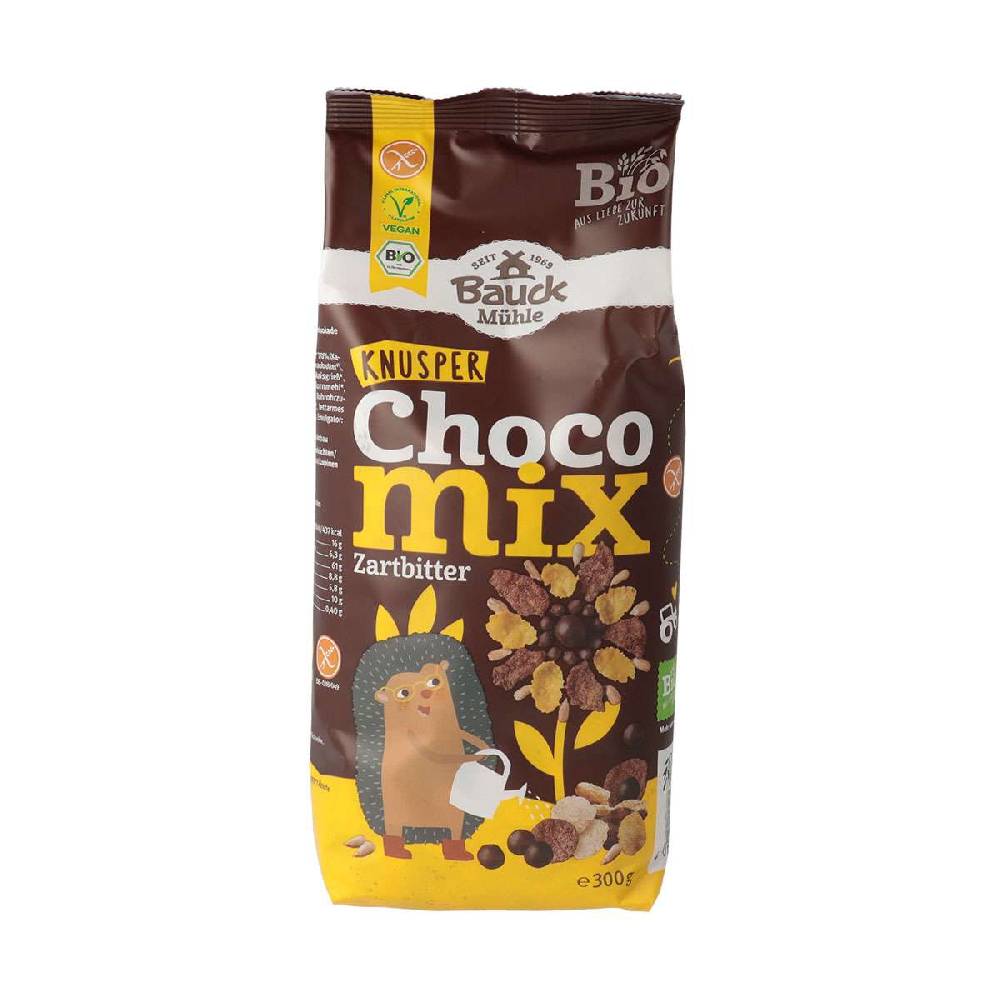 bauckhof Crunchy Dark Chocolate Muesli, gluten free
