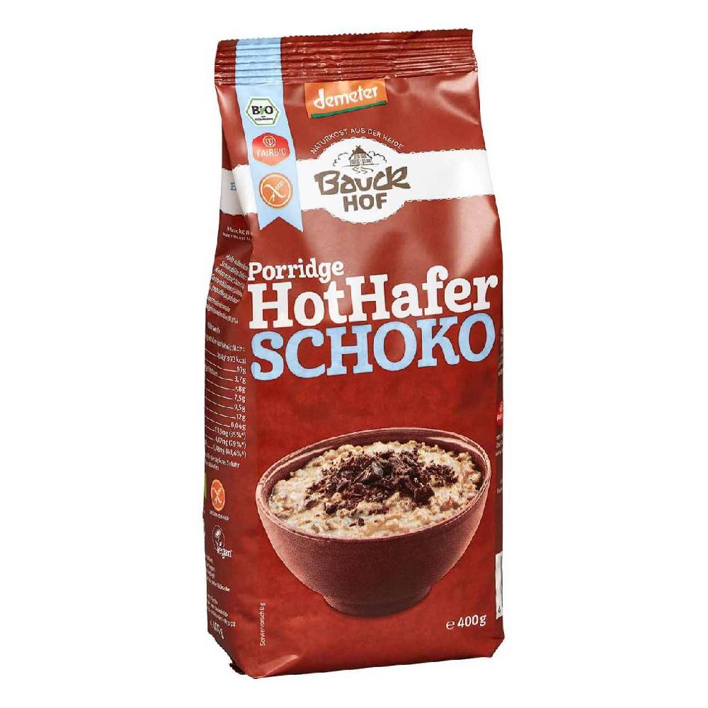 bauckhof Bauckhof Hot Hafer Schoko - Demeter oat porridge gluten-free