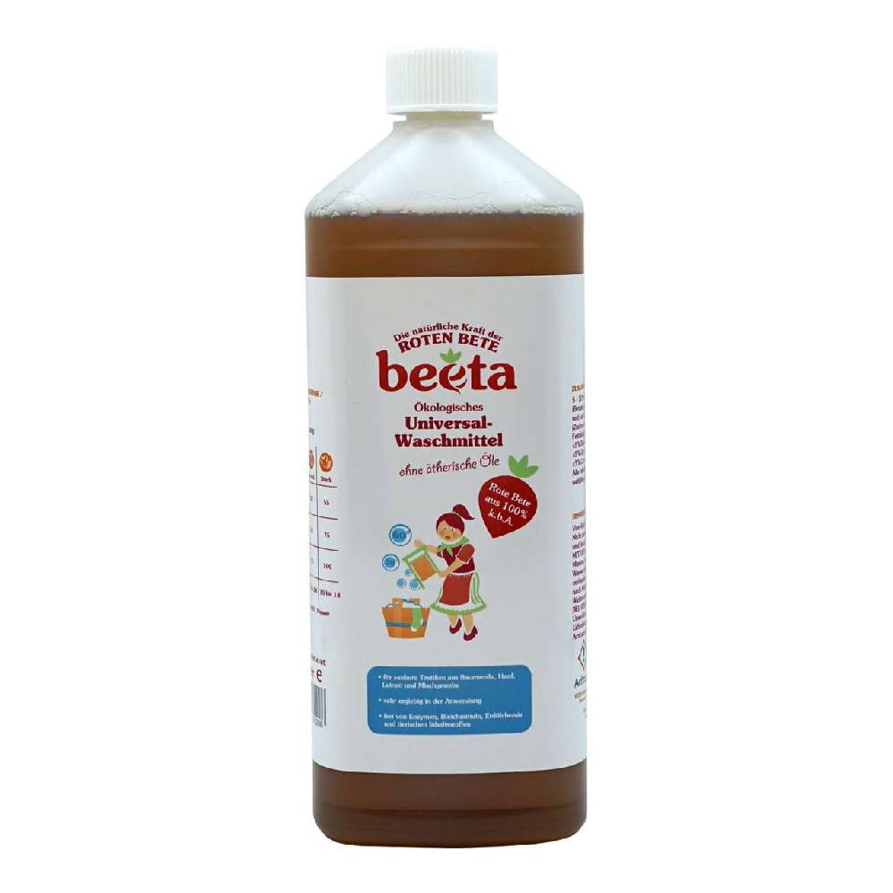 beeta Beeta detergent biodegradable- without fabric softener