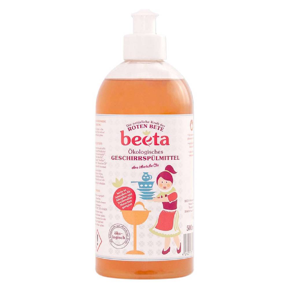 beeta Beeta Dishwashing Liquid Biodegradable & Fragrance Free