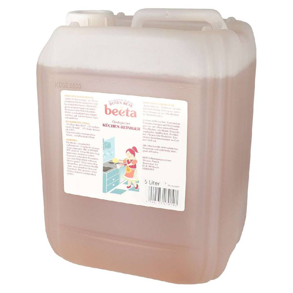Beeta Beeta Grease Remover, Kitchen Cleaner, Canister, 5 L