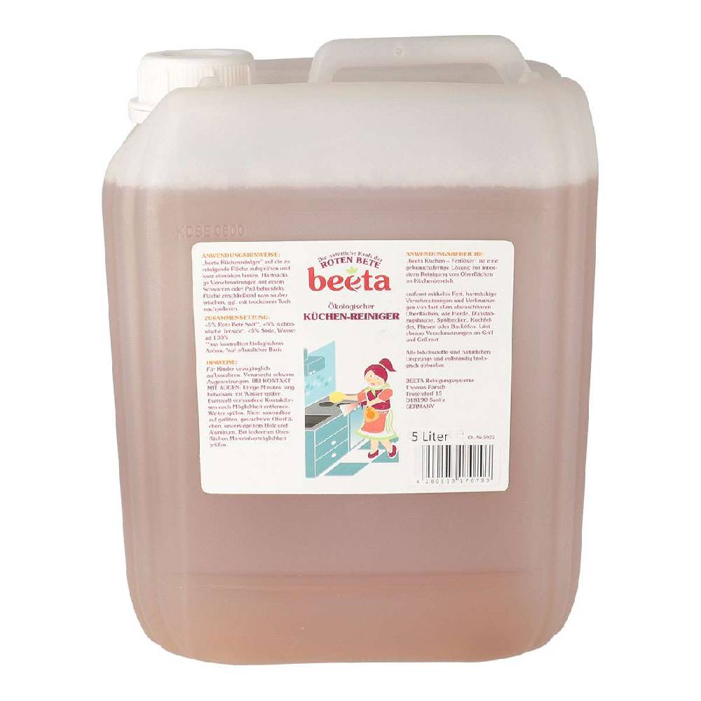 beeta Beeta grease remover, kitchen cleaner, canister, 5 l