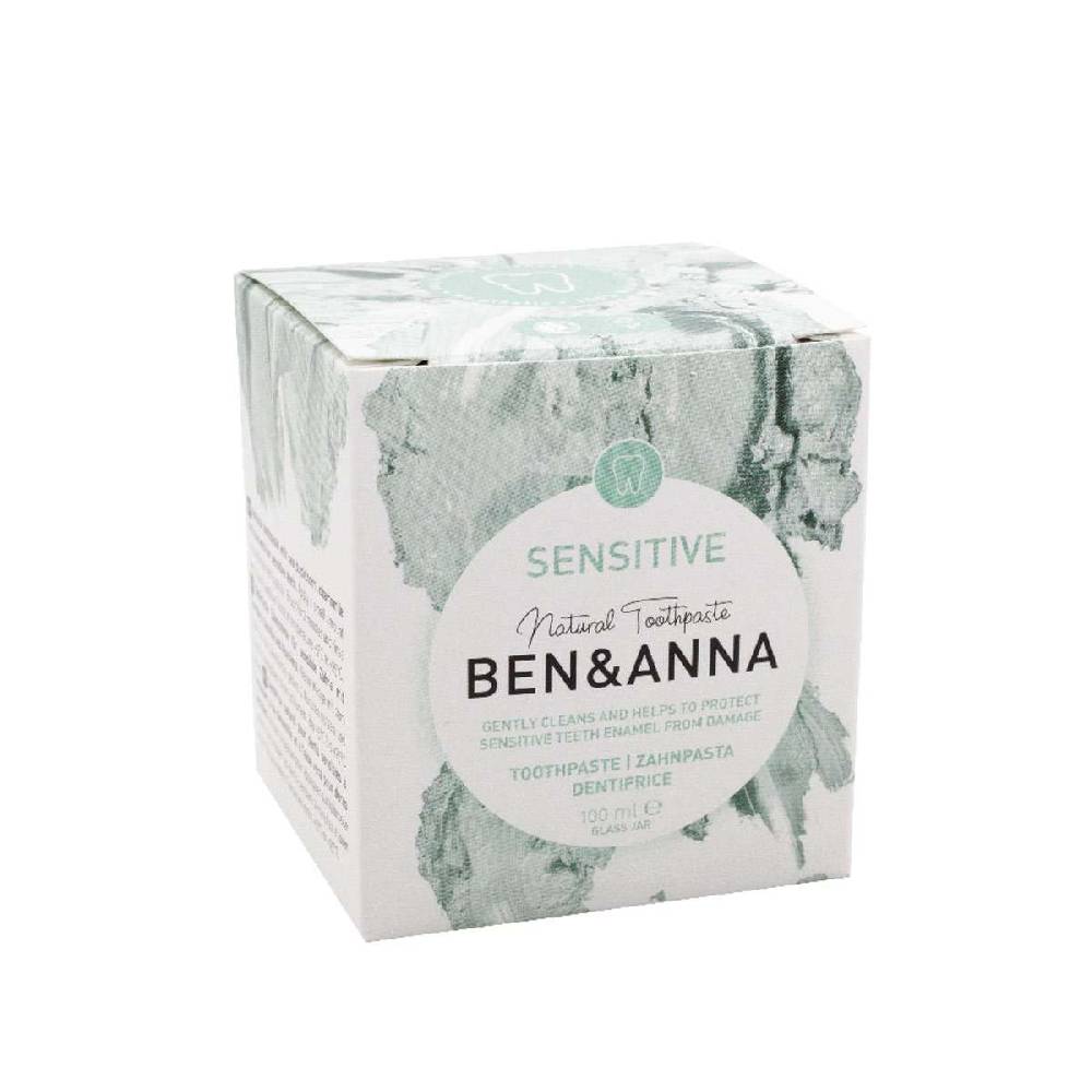ben-anna Ben & Anna Toothpaste without fluoride in a jar