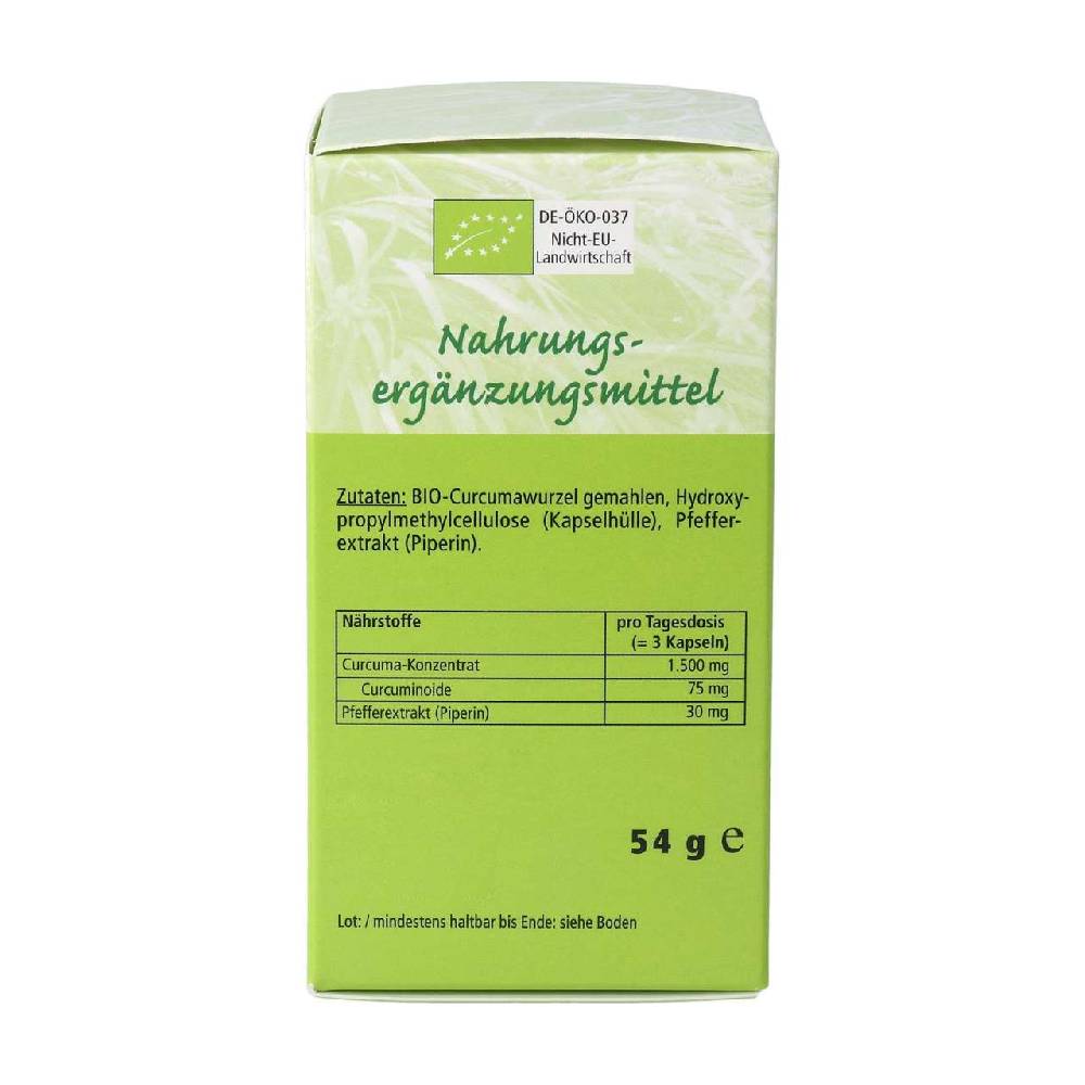 Biopraep Curcuma Organic Capsules, 90 Pieces
