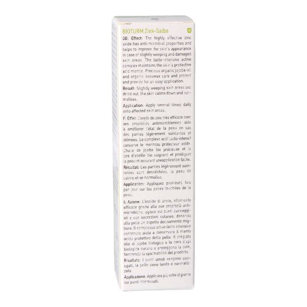 Bioturm Zinc Ointment For Skin-Protection