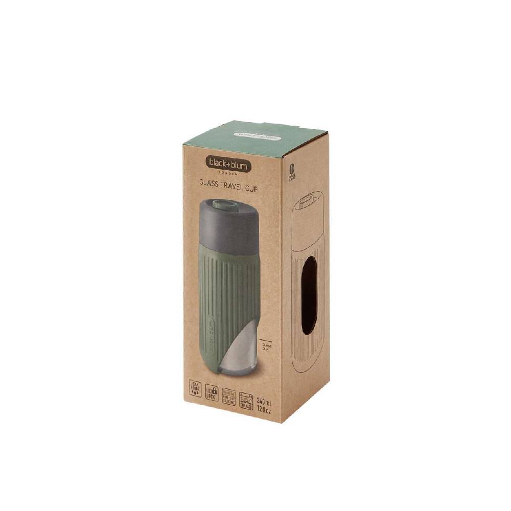 Black-blum Black & Blum Coffee To Go Glass, 340 Ml