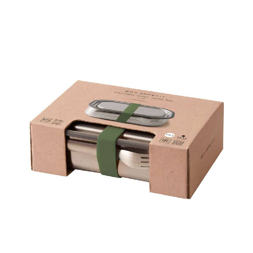 Black-blum Black + Blum Lunchbox Without Plastic - Leakproof With Fork