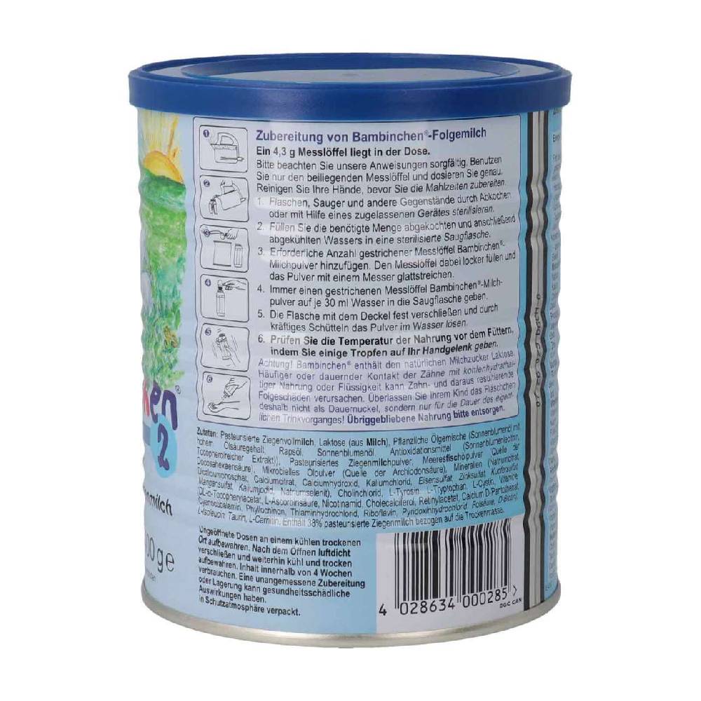 Blauer-planet Bambinchen 2 Infant Formula
