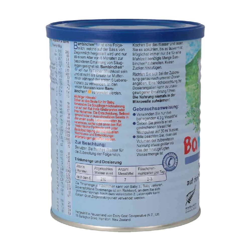 Blauer-planet Bambinchen 2 Infant Formula