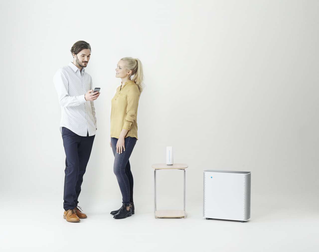 Blueair Blueair Sense+ Air Purifier For Home - Smartphone Controllable