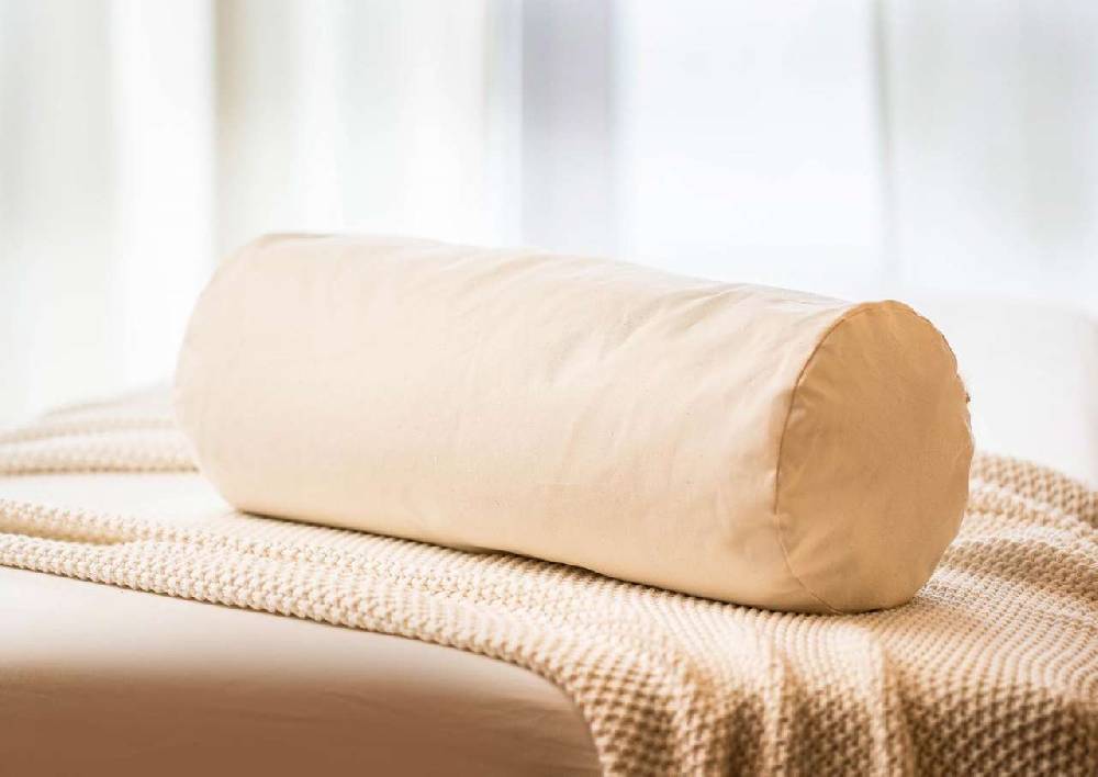 Purenature Bolster Pillow Filled With Organic Spelt