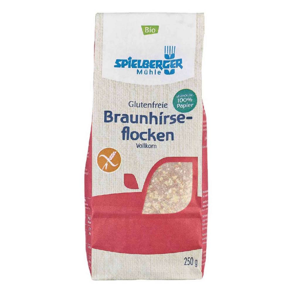 werz Brown millet flakes gluten-free from the Werz Natural Grain Mill