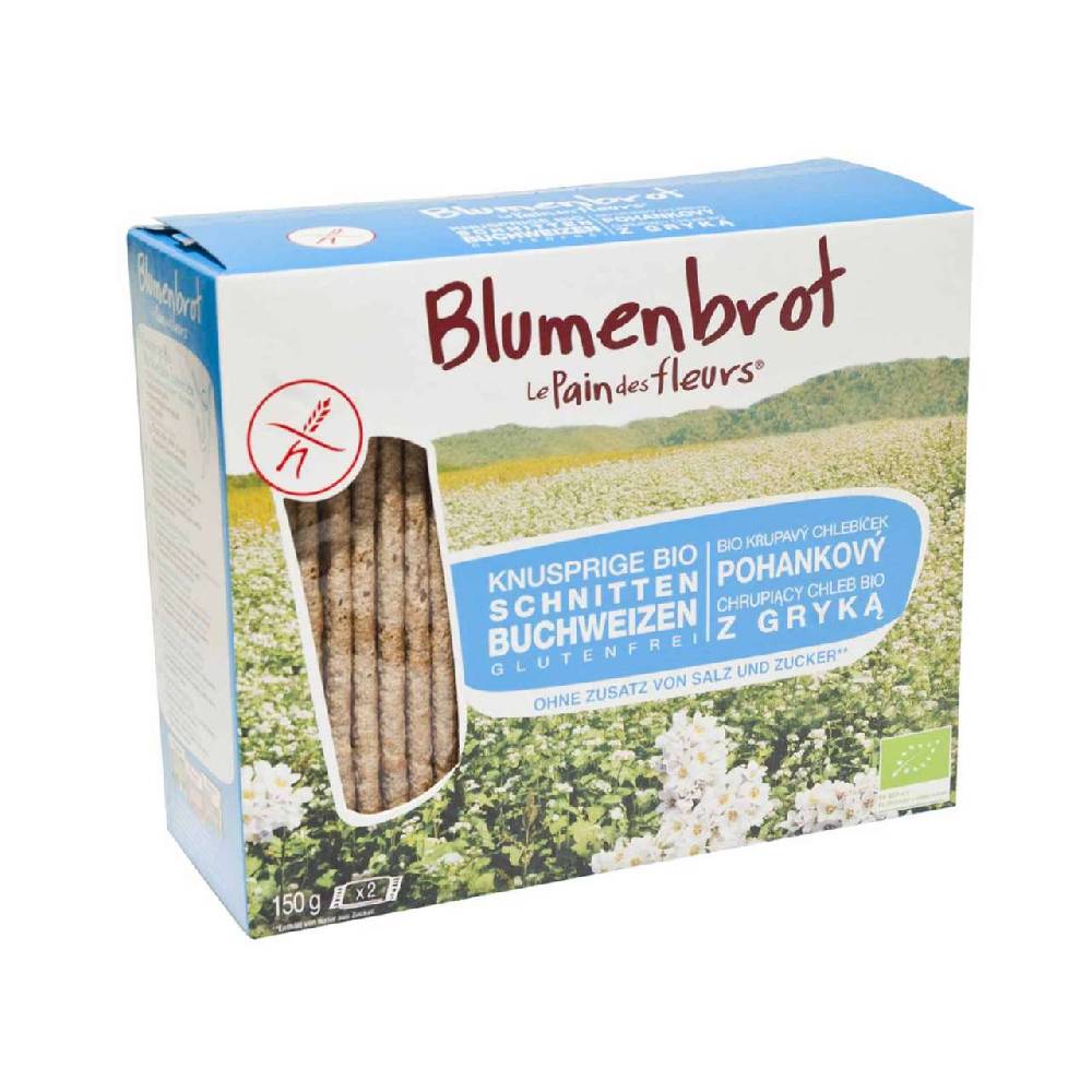 blumenbrot Buckwheat Crispbread gluten free, salt free blumenbrot Buckwheat Crispbread gluten free, salt free