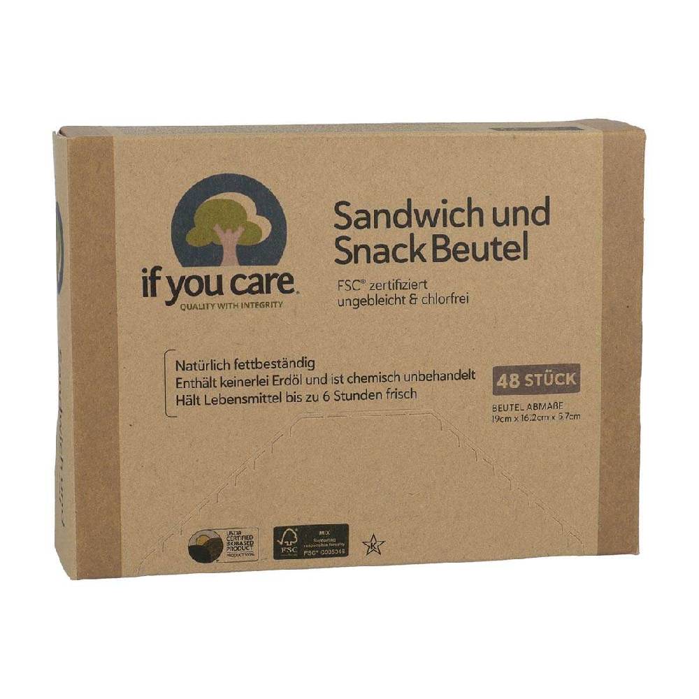 if-you-care Butterbread paper bags buy from If you care without coating