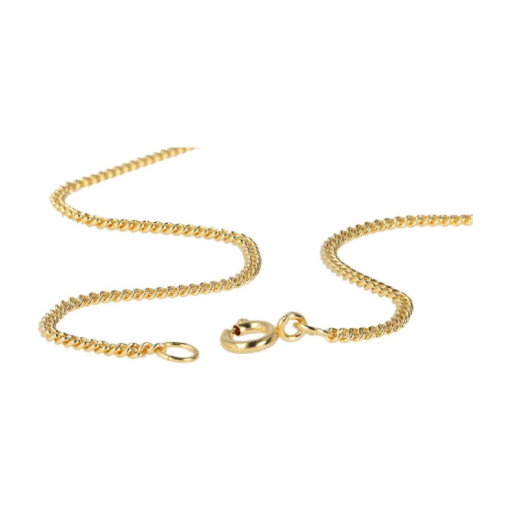 purenature Chain Necklace for SOS Talisman Gold-plated