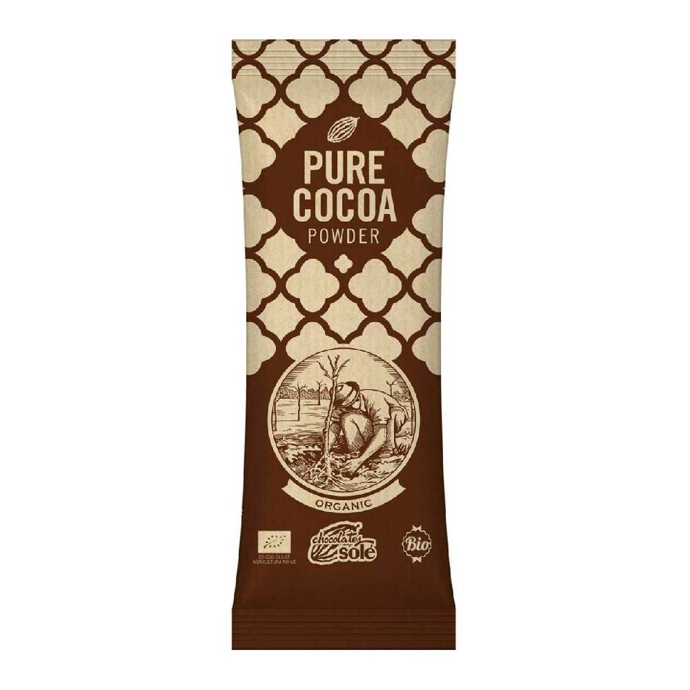 chocolates-sole Chocolates Solé Organic Cocoa Powder with 20-22% Cocoa Butter Content