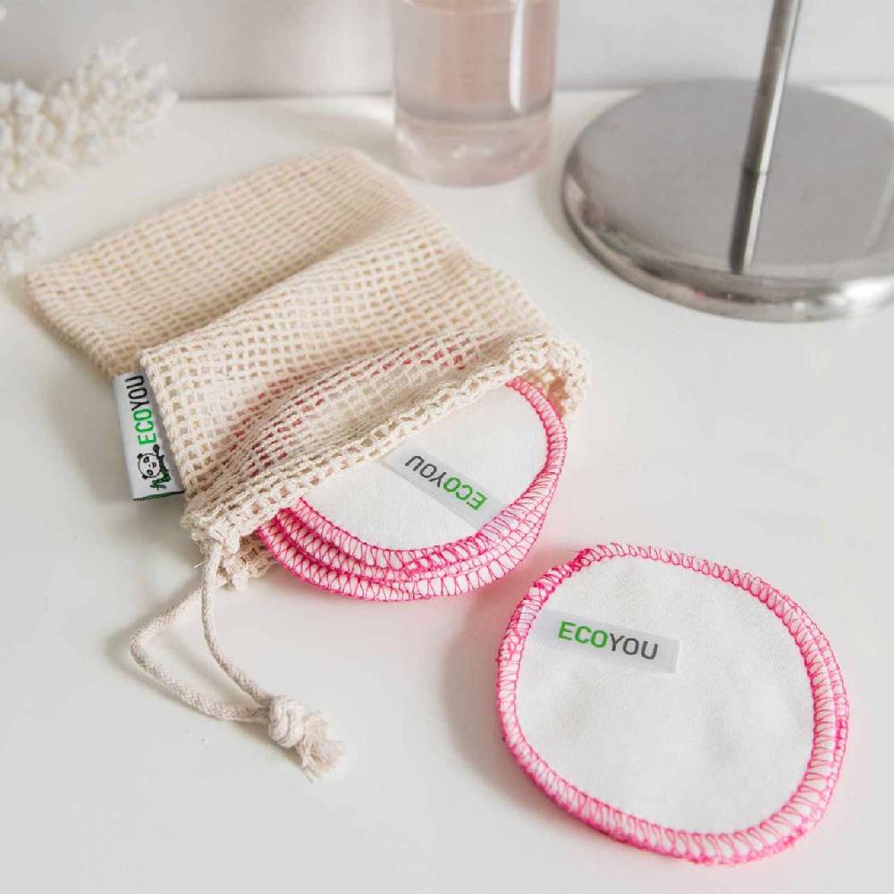 Ecoyou Cleansing Pads Face - Washable Alternative For Absorbent Cotton Pads