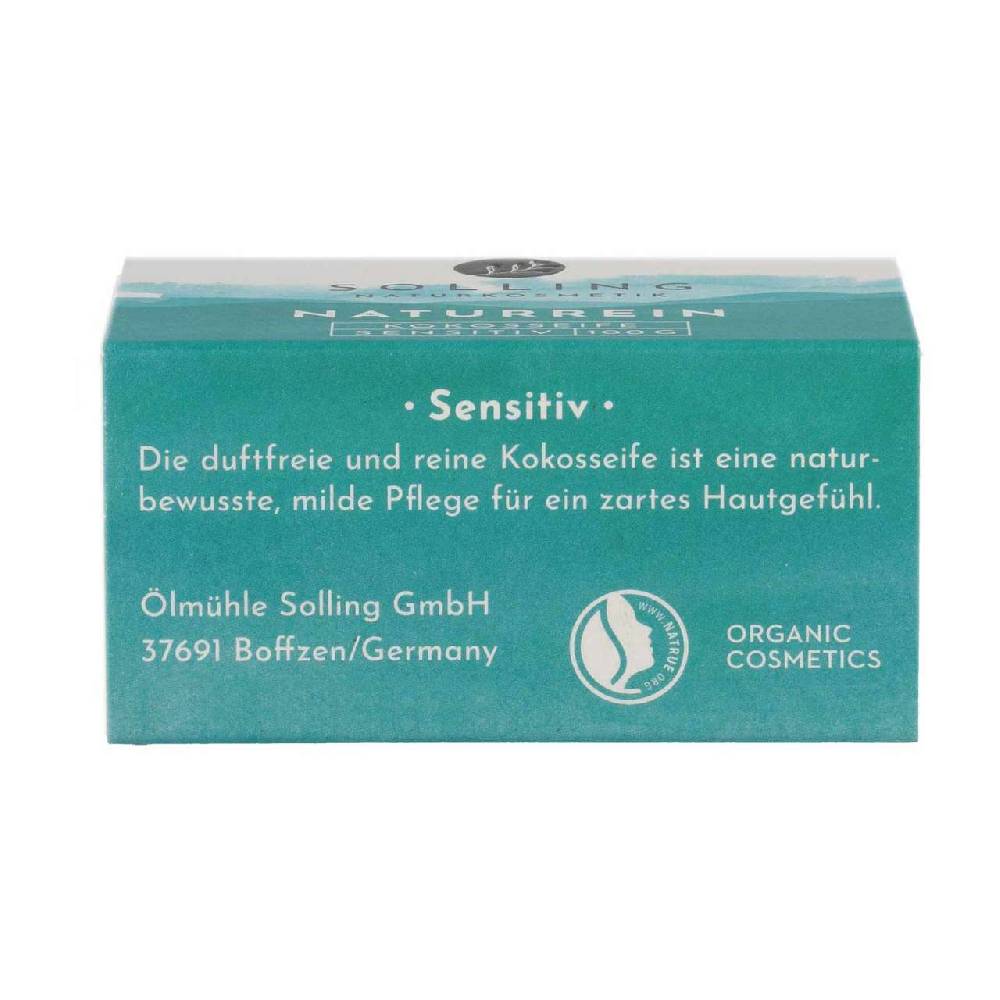 Oelmuehle-solling Coconut Soap Bar By Baensch For Skin & Hair, Fragrance Free
