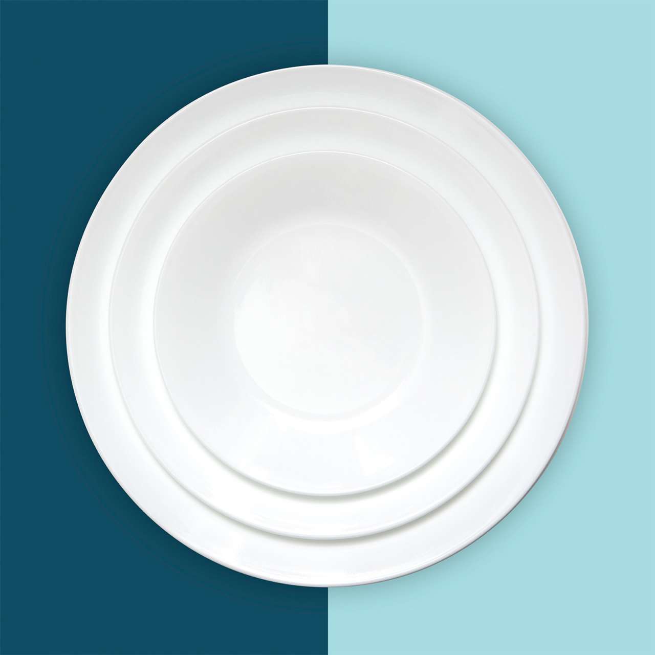 Corelle Small Plate White With Wave Edge