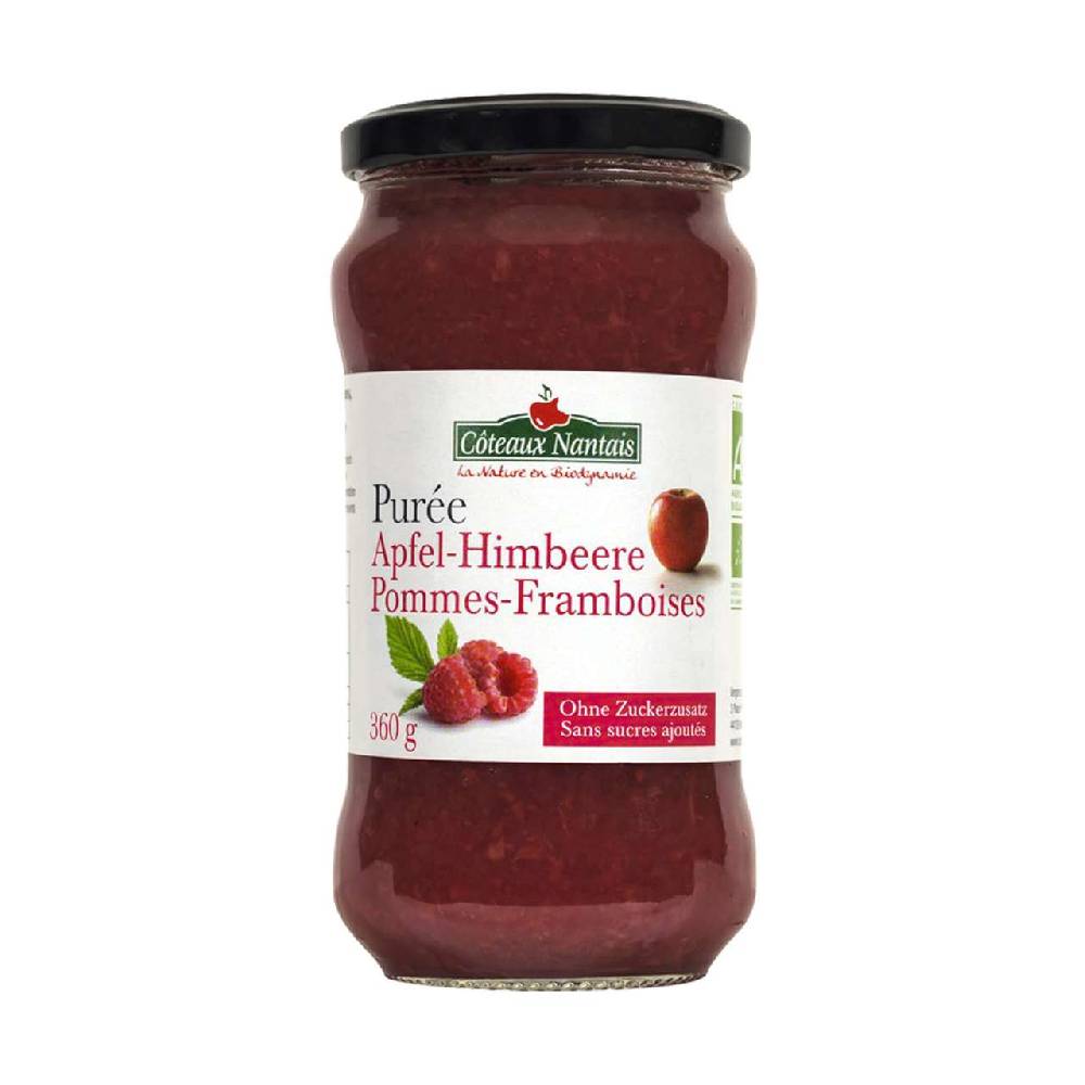 listing/manufacturer/sSupplier/267 Coteaux Nantais Apple-Raspberry Fruit puree, organic, 360 g