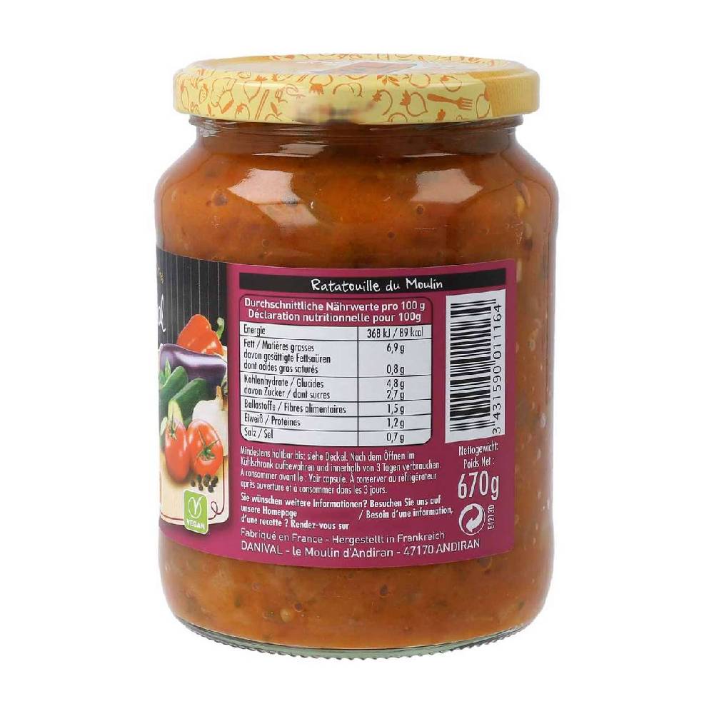 Danival Ratatouille Du Moulin