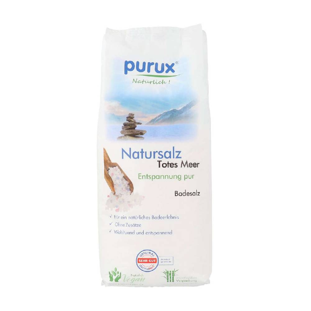 purenature Dead Sea Salt: As bath salt & for neurodermatitis purenature Dead Sea Salt: As bath salt & for neurodermatitis