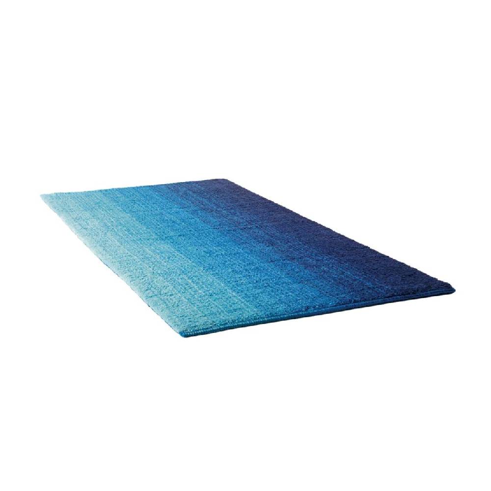 Purenature Design Bathroom Carpet Pleasantly Soft - Attractive Colour Gradient Optics