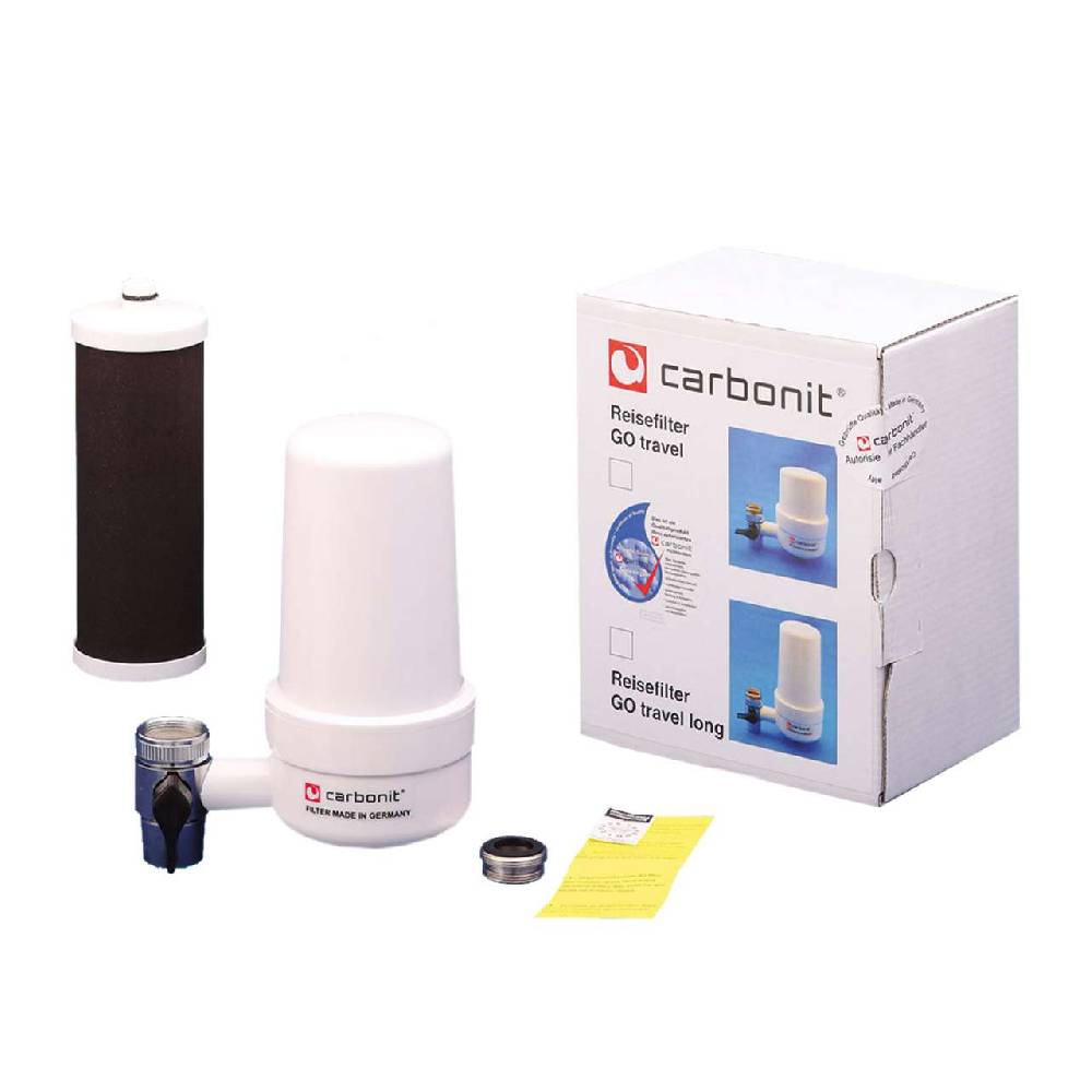 carbonit Drinking water filter for tap Carbonit GO Travel Long