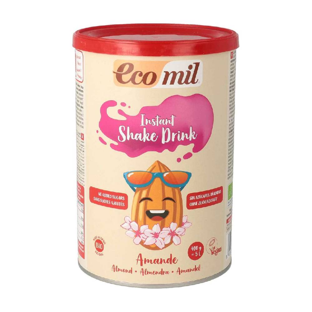 ecomil Ecomil Almond drink powder, without added sugar, organic, 400 g